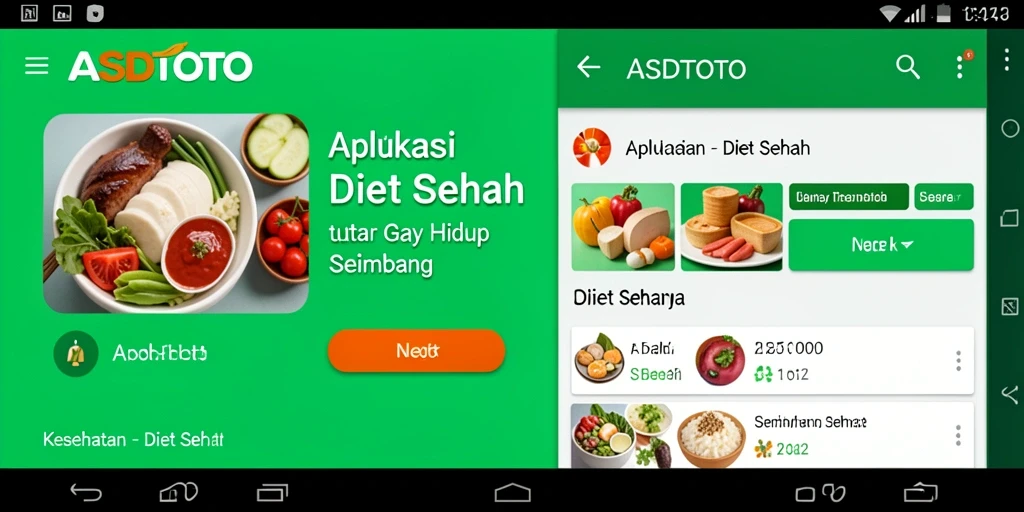 Antarmuka ASDTOTO yang menarik untuk Diet Sehat.