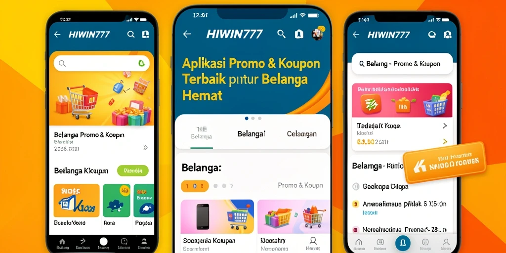 Antarmuka menarik HIWIN777 dengan promo dan kupon terbaru.