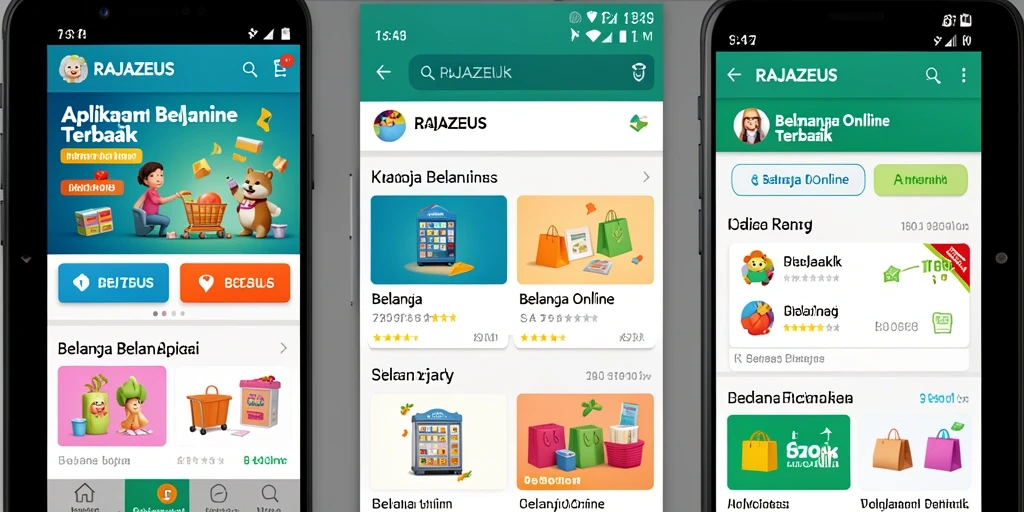 Antarmuka aplikasi RAJAZEUS yang modern dan intuitif.