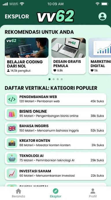 vv62 - Indeks Aplikasi Populer dan Kanal Uji Terbaik